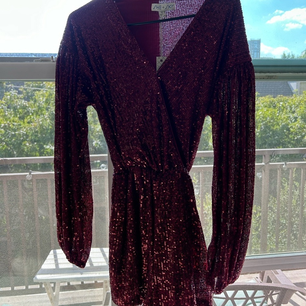 These Three Boutique Sequin Romper